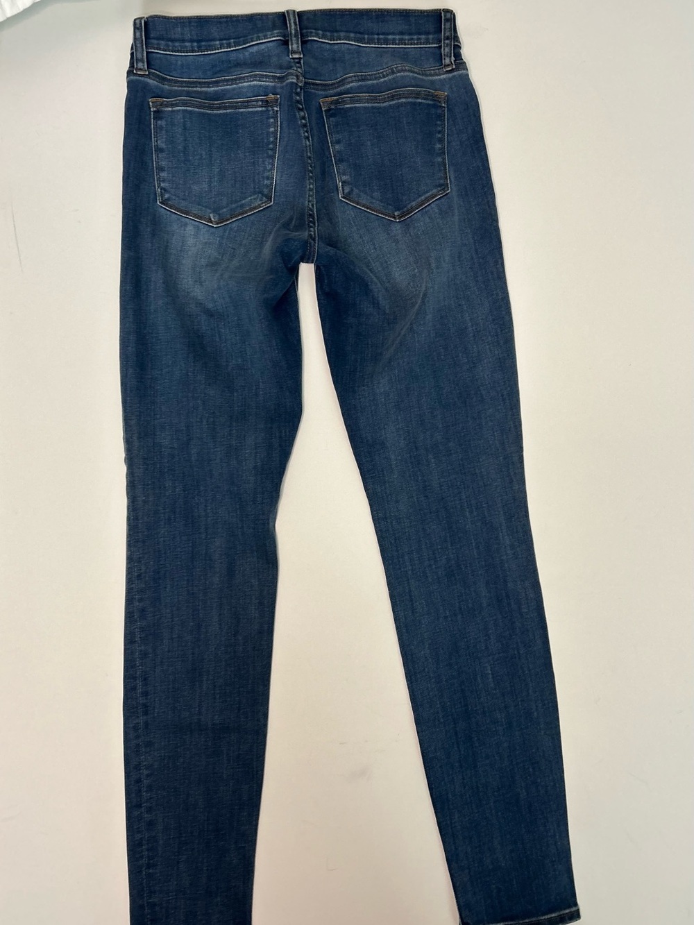 NWT J.Crew 8" Toothpick Tall Skinny Jeans Medium Wash Distressed Size 27T - Picture 10 of 10